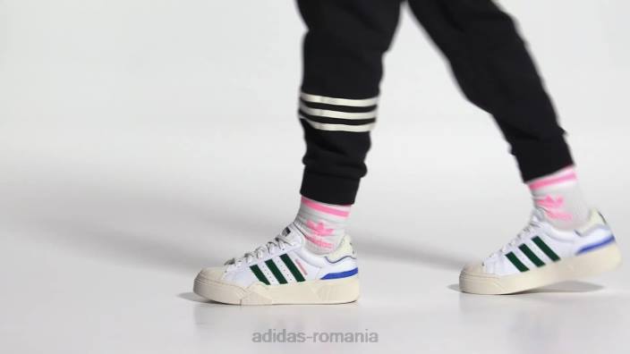 Adidas pantofi superstar albi excelenti 2b femei alb/verde închis/regal 2JBN8380