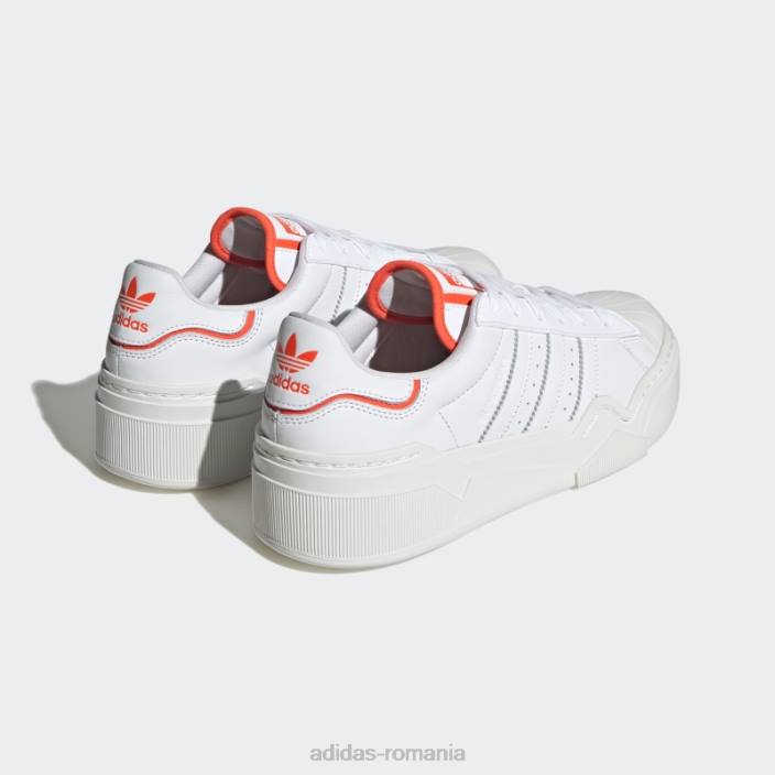 Adidas pantofi superstar excelent 2b alb femei alb roșu 2JBN15986