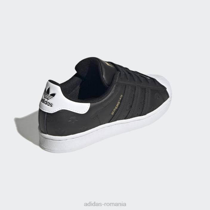 Adidas pantofi superstar femei albi femei alb negru 2JBN8416