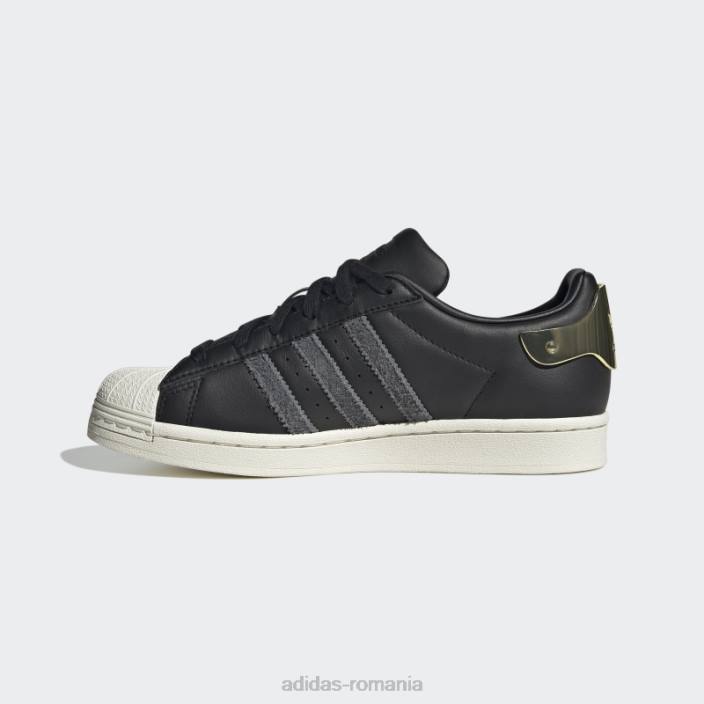 Adidas pantofi superstar gri femei negru/gri/alb 2JBN8507