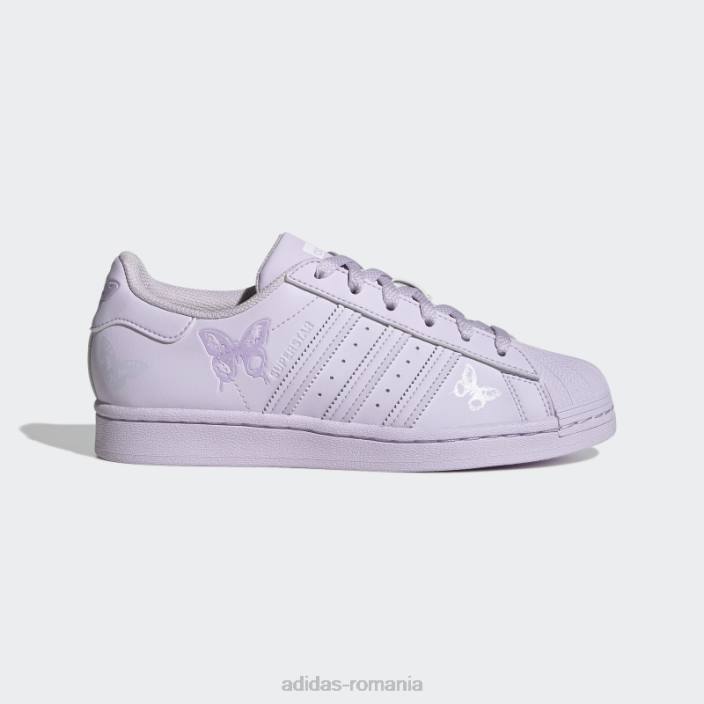 Adidas pantofi superstar tentă violet femei tentă violet/argintiu 2JBN2197