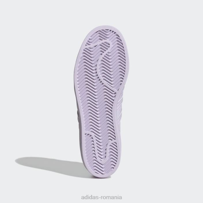 Adidas pantofi superstar tentă violet femei tentă violet/argintiu 2JBN2197