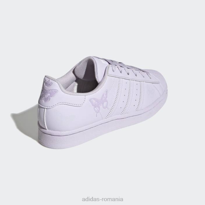 Adidas pantofi superstar tentă violet femei tentă violet/argintiu 2JBN2197