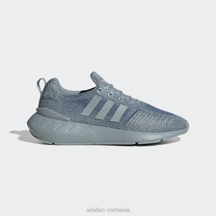 Adidas pantofi swift run 22 alterați albastru femei gri/albastru alterat/alb 2JBN8397