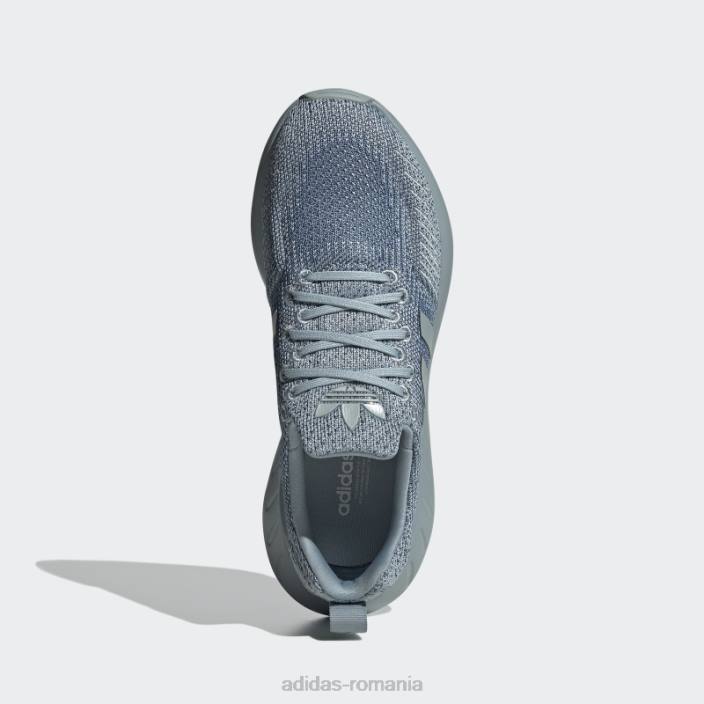 Adidas pantofi swift run 22 alterați albastru femei gri/albastru alterat/alb 2JBN8397
