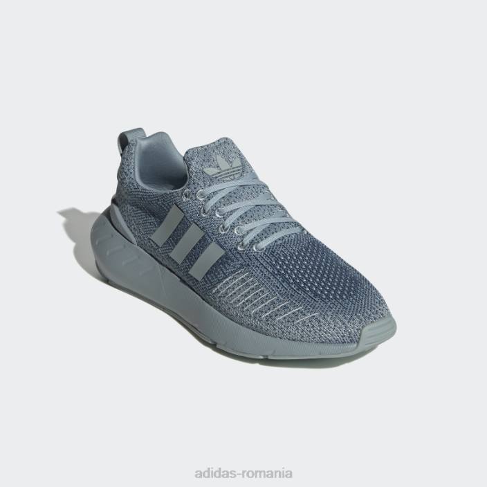 Adidas pantofi swift run 22 alterați albastru femei gri/albastru alterat/alb 2JBN8397