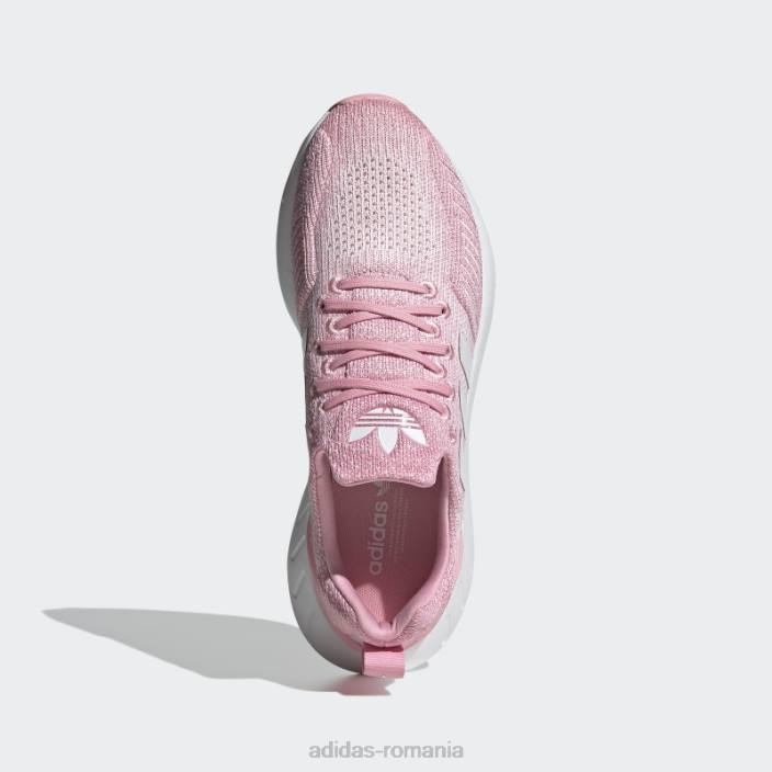 Adidas pantofi swift run 22 roz deschis femei roz deschis/alb/roz 2JBN3115