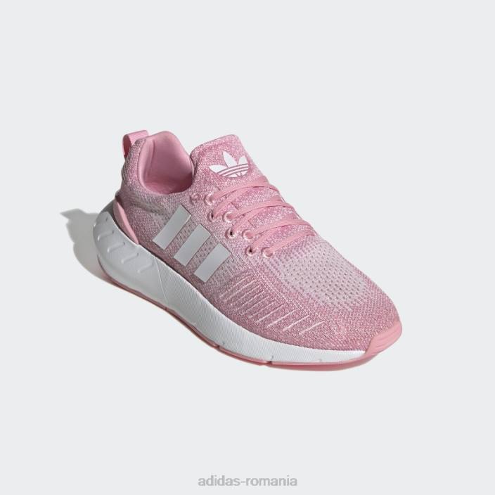 Adidas pantofi swift run 22 roz deschis femei roz deschis/alb/roz 2JBN3115