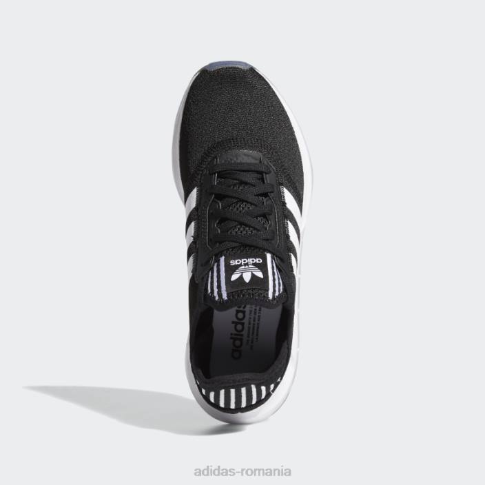 Adidas pantofi swift run x negri femei alb negru 2JBN2162