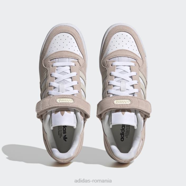 Adidas pantofi taupe forum joase femei taupe/alb 2JBN8411