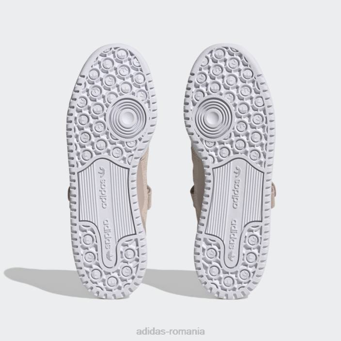 Adidas pantofi taupe forum joase femei taupe/alb 2JBN8411