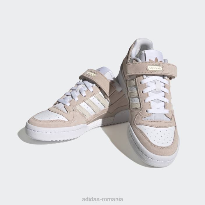 Adidas pantofi taupe forum joase femei taupe/alb 2JBN8411