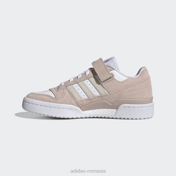 Adidas pantofi taupe forum joase femei taupe/alb 2JBN8411