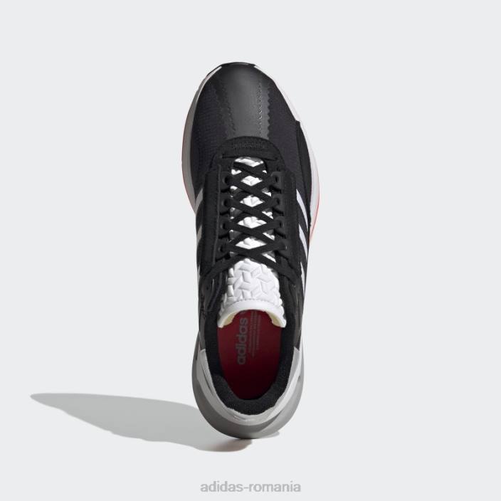 Adidas pantofi valerance negri femei negru/alb/rosu intermitent 2JBN16303