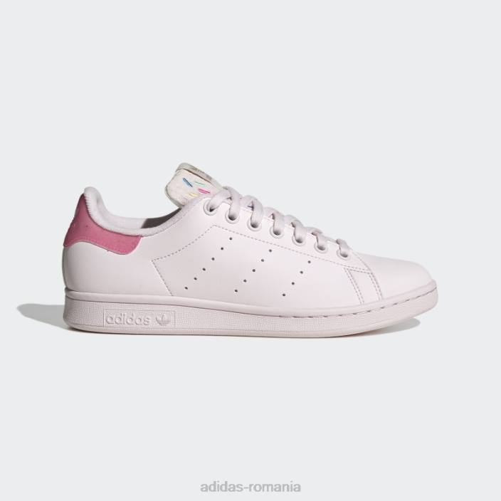 Adidas pantofi vegani stan smith roz adidas femei roz/alb 2JBN16164