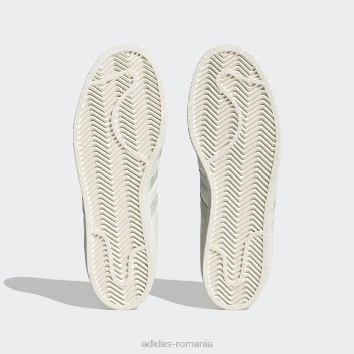 Adidas pantofi vegani superstar albi femei nuanță albă/nisip 2JBN16003