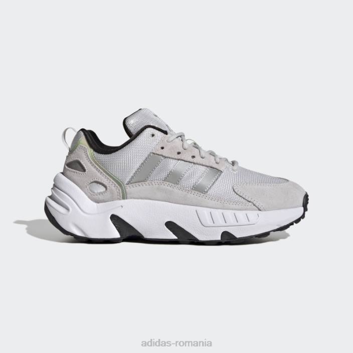 Adidas pantofi zx 22 boost dash gri femei liniuță gri/argintiu/negru 2JBN2138