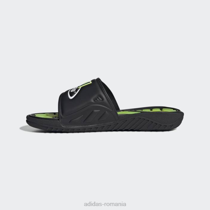 Adidas reptossage aluneca galben femei negru/galben/alb 2JBN16324