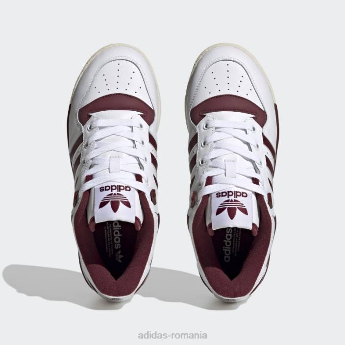 Adidas rivalitate low 86 pantofi roșii femei alb roșu 2JBN16106