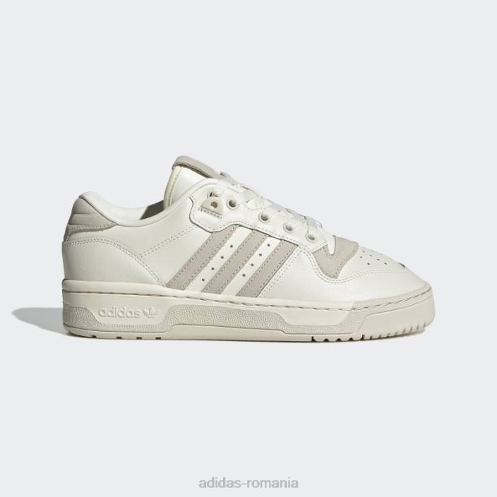 Adidas rivalitate pantofi joase moda aluminiu femei alb/aluminiu 2JBN8576