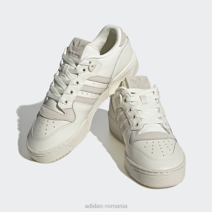 Adidas rivalitate pantofi joase moda aluminiu femei alb/aluminiu 2JBN8576