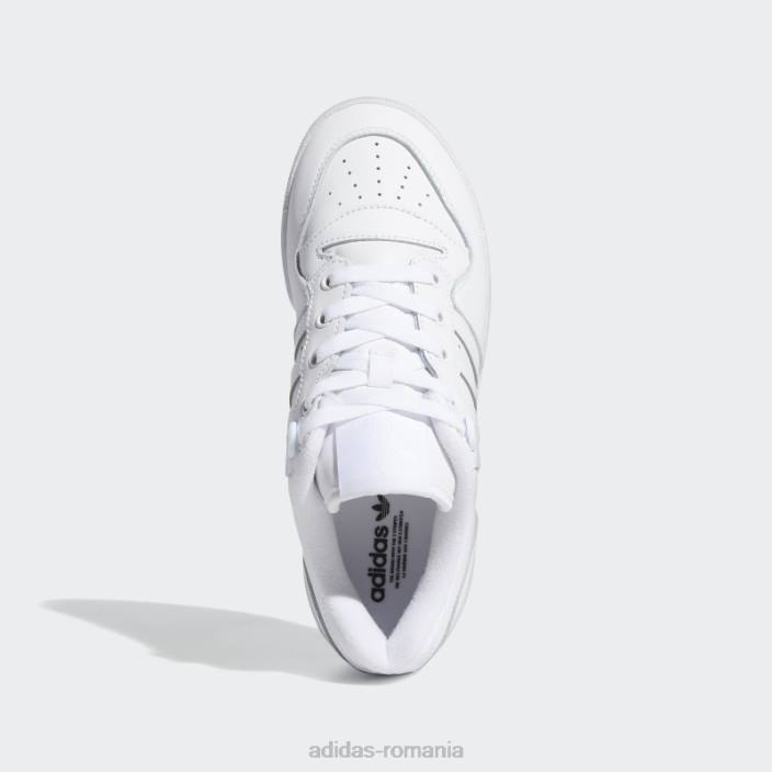 Adidas rivalitate pantofi joase moda neagra femei alb negru 2JBN8535