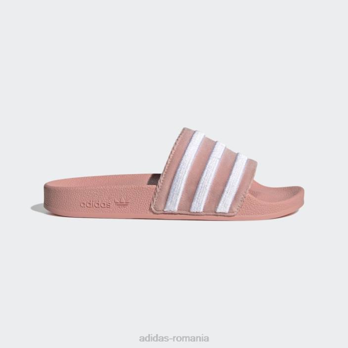 Adidas sandale adilette mov adidas femei mov/alb 2JBN16305