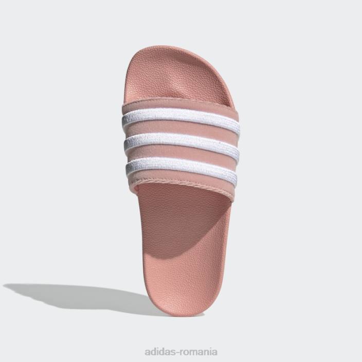 Adidas sandale adilette mov adidas femei mov/alb 2JBN16305