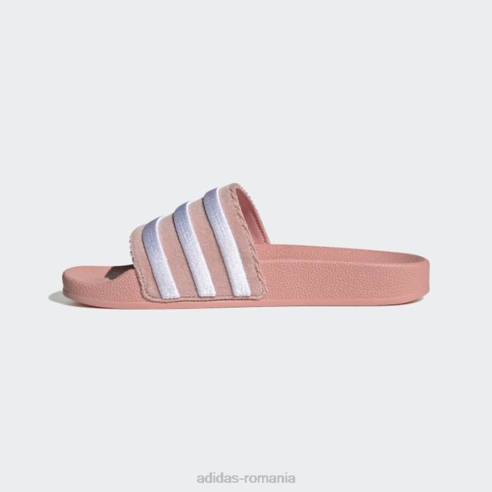 Adidas sandale adilette mov adidas femei mov/alb 2JBN16305