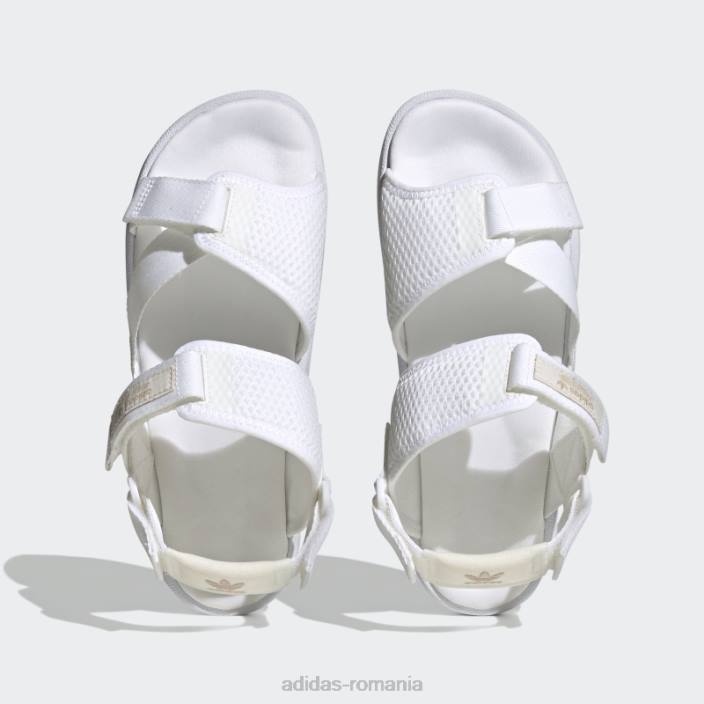 Adidas sandale albe adilette adventure femei alb/taupe 2JBN8483