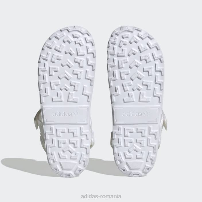 Adidas sandale albe adilette adventure femei alb/taupe 2JBN8483