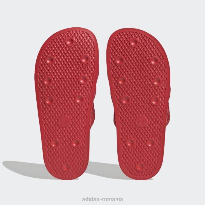 Adidas scarlet adilette essential slides femei stacojiu/rosu glorie 2JBN16018