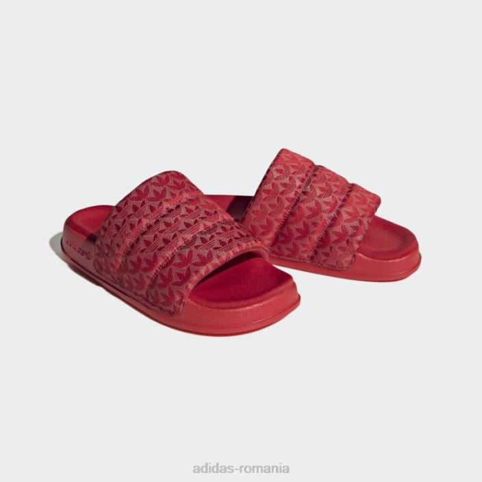 Adidas scarlet adilette essential slides femei stacojiu/rosu glorie 2JBN16018