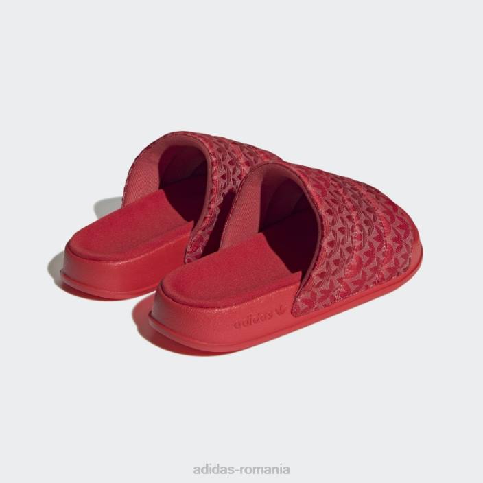 Adidas scarlet adilette essential slides femei stacojiu/rosu glorie 2JBN16018