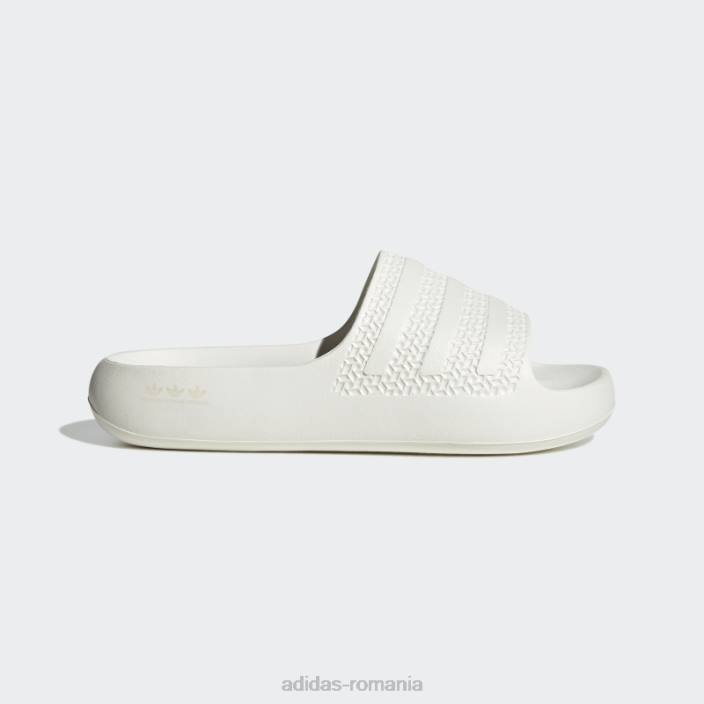 Adidas tobogane albe adilette ayoon femei alb 2JBN8309