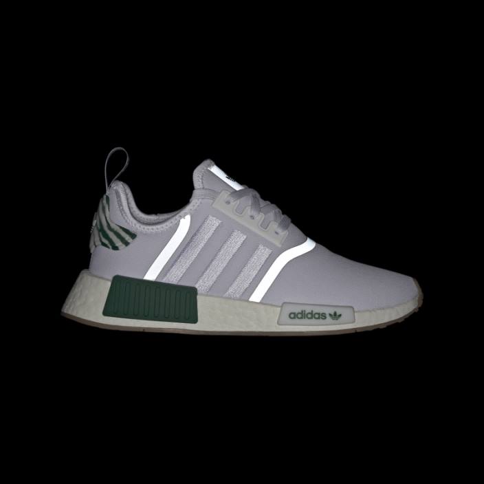 Adidas verde închis nmd-r1 pantofi moda femei alb/verde închis 2JBN8405