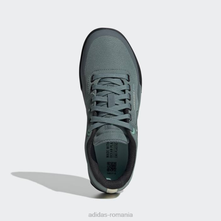Adidas Five Ten Freerider Pro Pantofi de pânză pentru ciclism de munte adidas hazy emerald femei smarald neclar/nisip/negru 2JBN22296