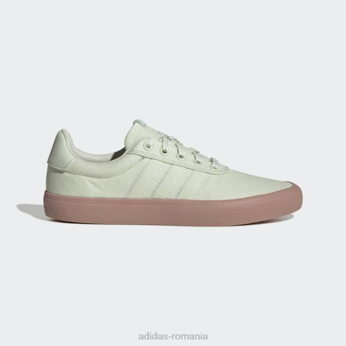 Adidas Vulc raid3r pantofi skateboard verzi adidas femei gumă verde/roz 2JBN22110