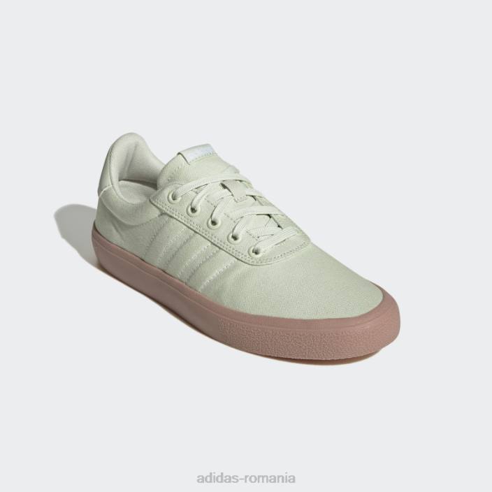 Adidas Vulc raid3r pantofi skateboard verzi adidas femei gumă verde/roz 2JBN22110