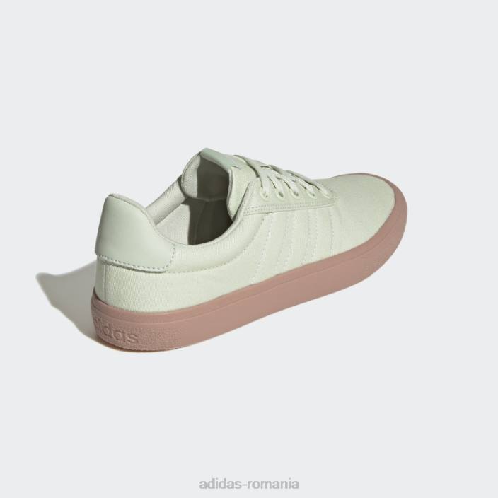 Adidas Vulc raid3r pantofi skateboard verzi adidas femei gumă verde/roz 2JBN22110