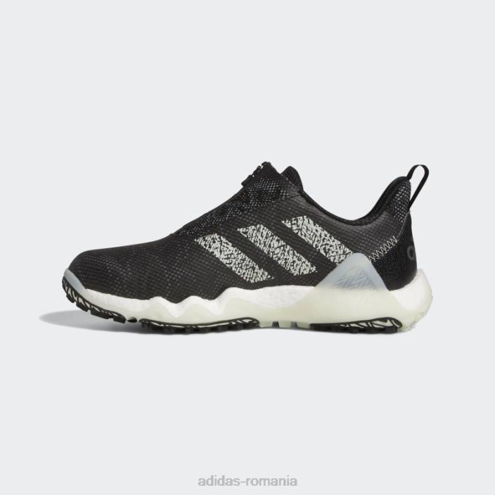 Adidas argintiu închis codechaos 22 pantofi de golf fără vârfuri femei negru/verde/argintiu închis 2JBN22309