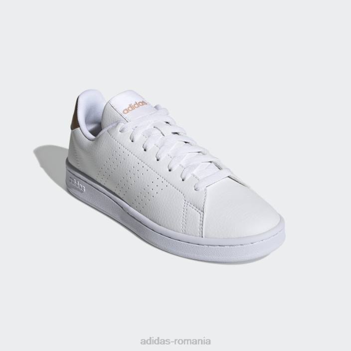 Adidas avantaj pantofi cupru metalic femei alb/cupru metalic 2JBN21969