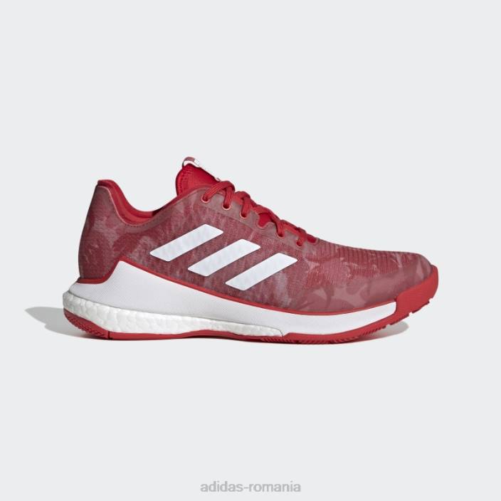 Adidas crazyflight pantofi roșii adidas femei rosu alb 2JBN22362