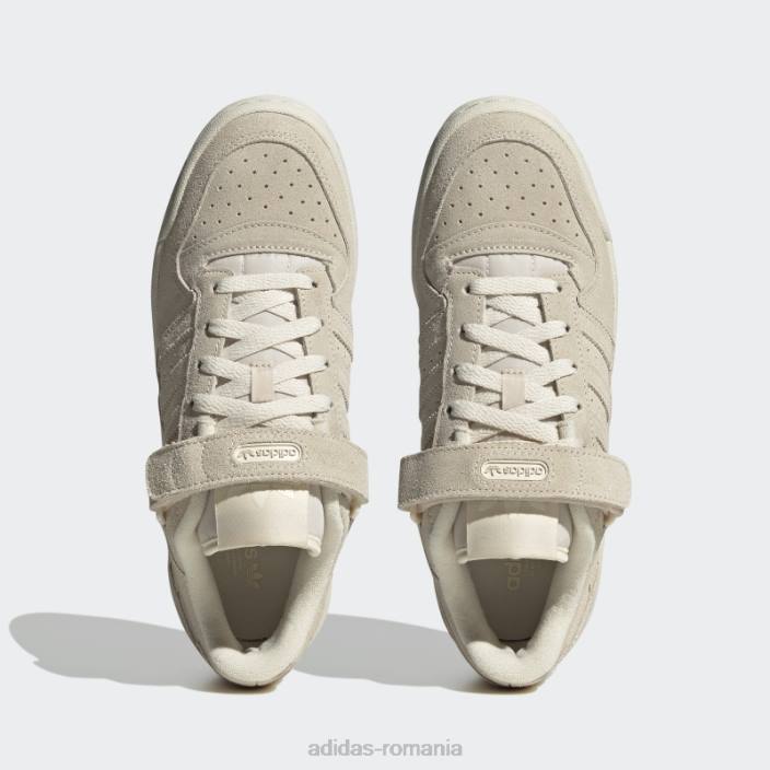 Adidas fashion forum pantofi jos albi femei alb 2JBN21986