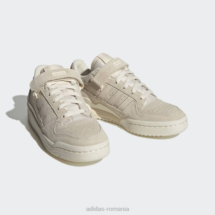 Adidas fashion forum pantofi jos albi femei alb 2JBN21986