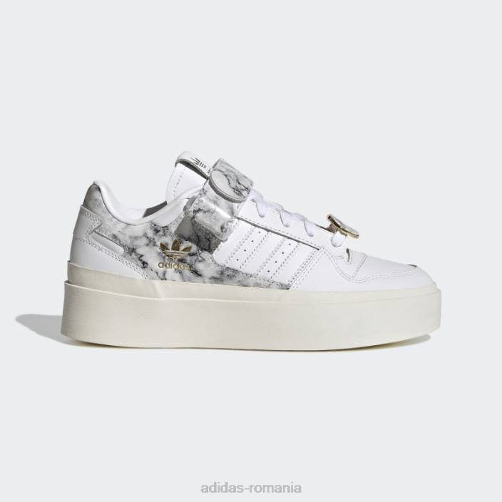 Adidas forum excelent pantofi aurii metalizat femei alb/auriu metalic 2JBN22103