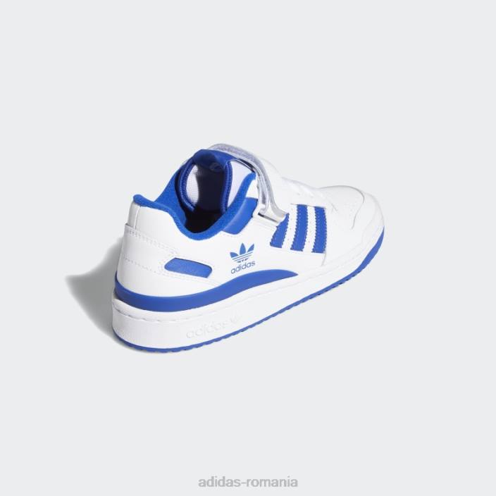 Adidas forum low fashion pantofi albastru regal femei alb/albastru regal 2JBN22366