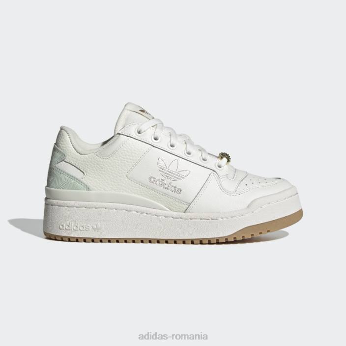 Adidas forum pantofi îndrăzneți verzi femei alb/verde 2JBN22038