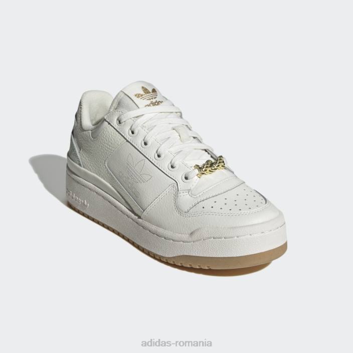 Adidas forum pantofi îndrăzneți verzi femei alb/verde 2JBN22038