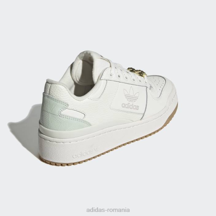 Adidas forum pantofi îndrăzneți verzi femei alb/verde 2JBN22038